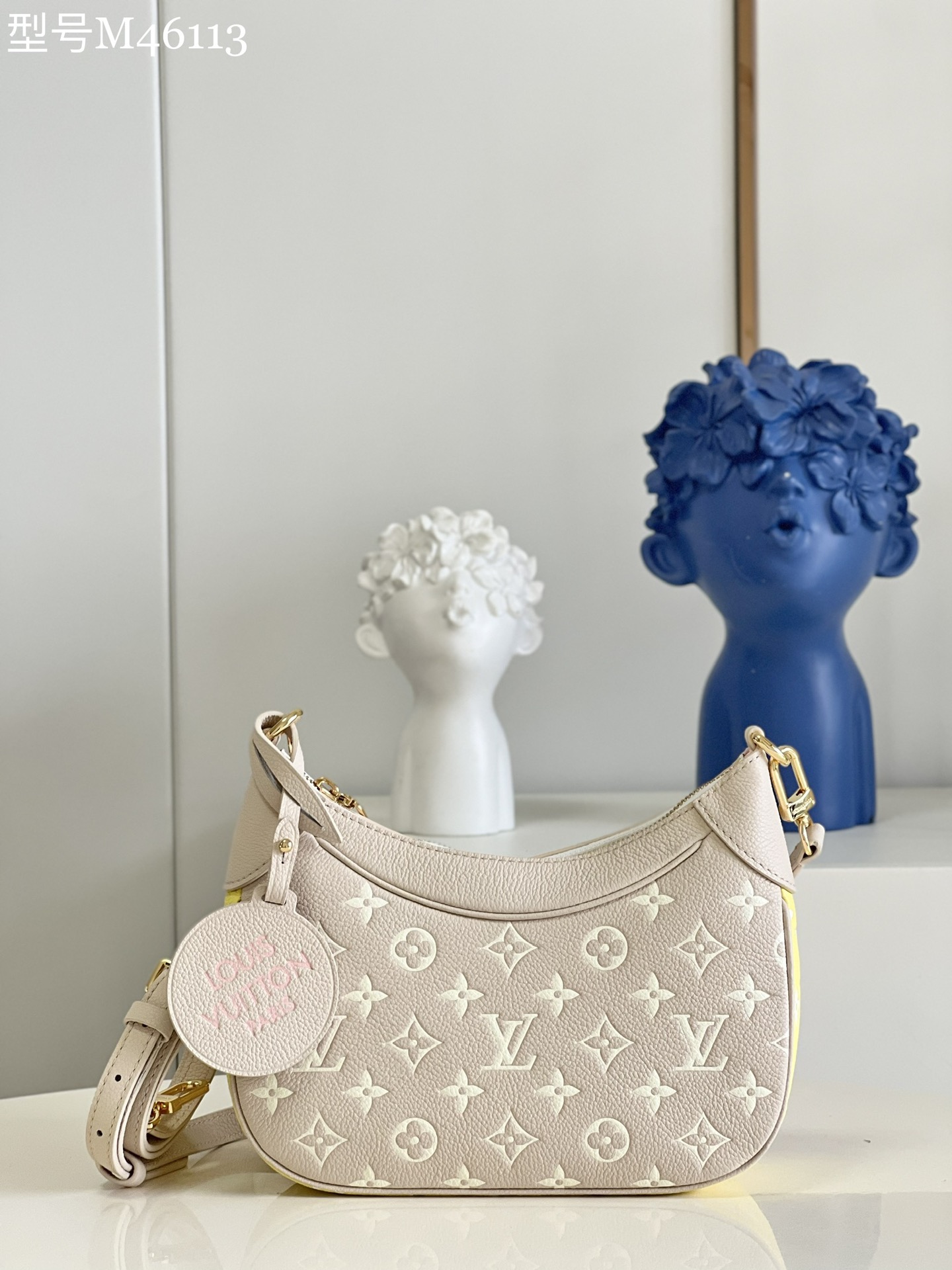 LV Bagatelle Monogram Empreinte Leather M46113