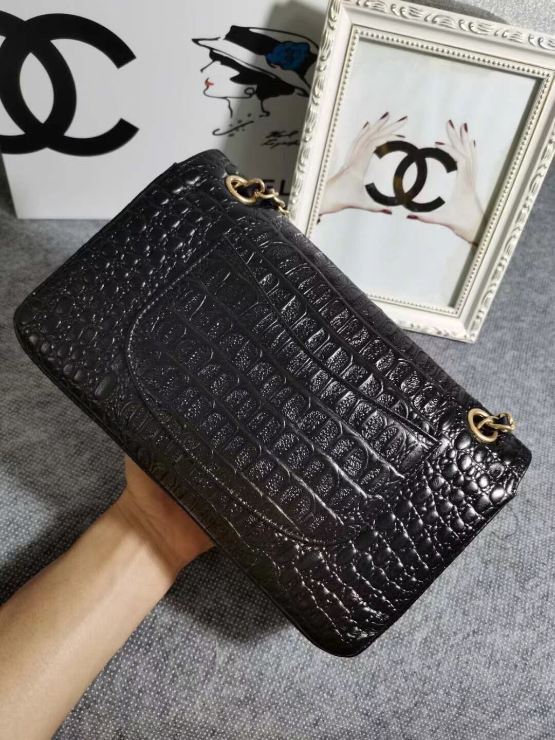 Ch**el Flap Bag 25.5cm
