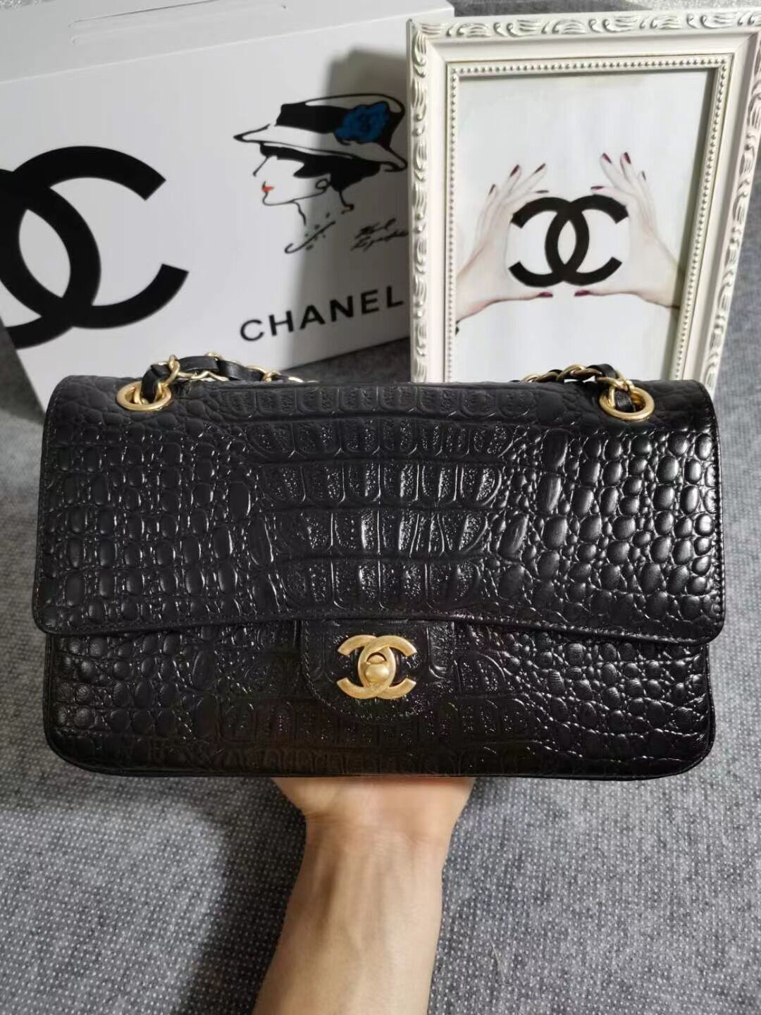 Ch**el Flap Bag 25.5cm