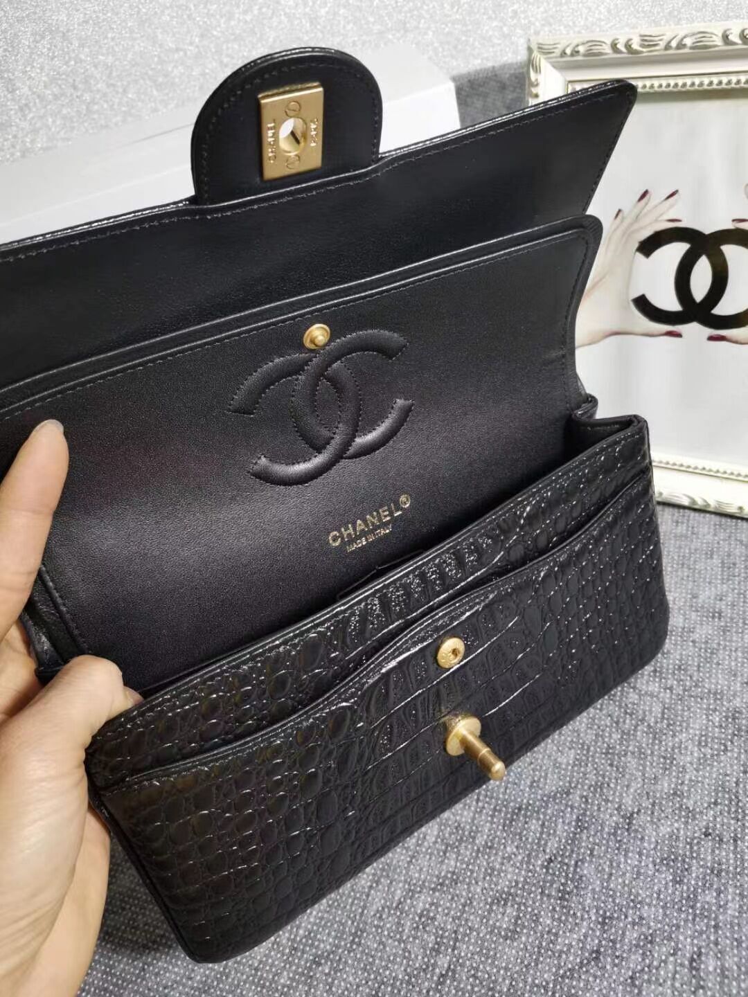 Ch**el Flap Bag 25.5cm