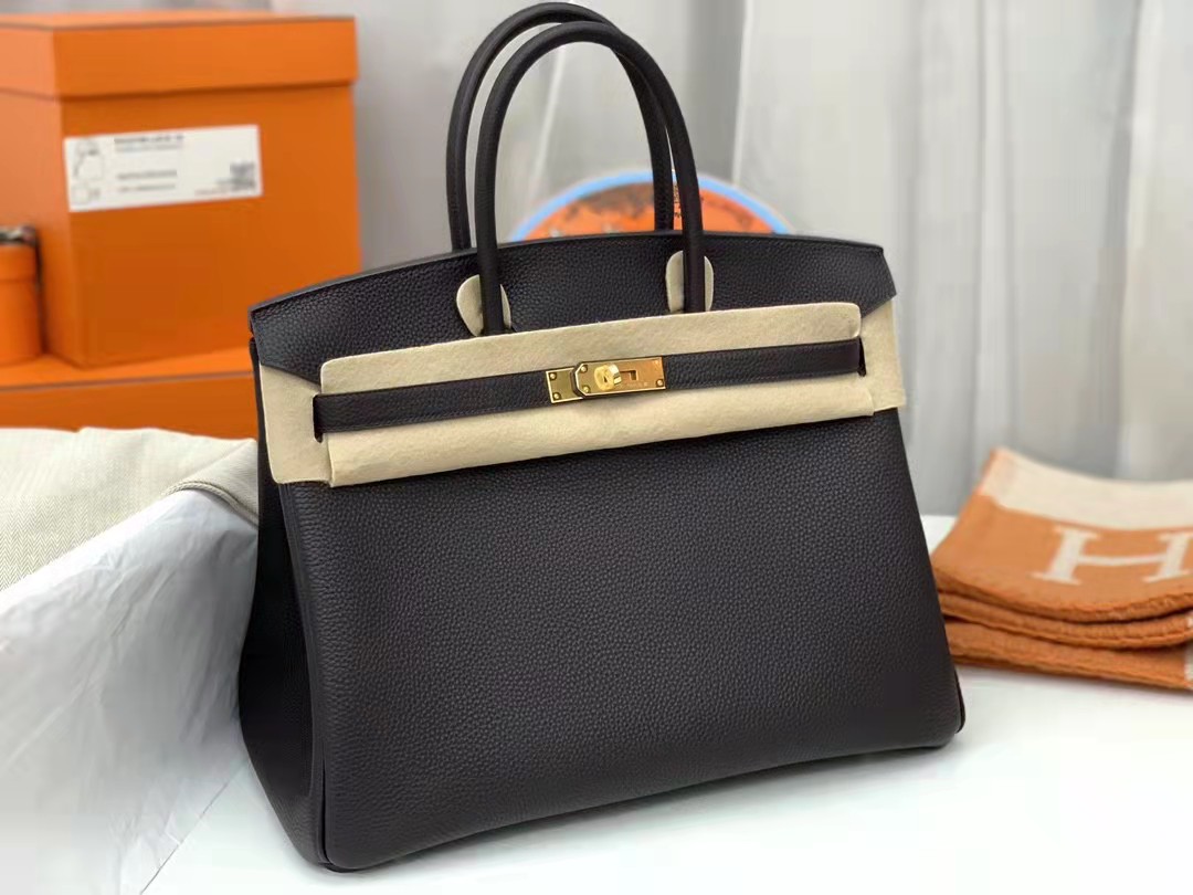 H**me5 Brikin 35cm bag Black