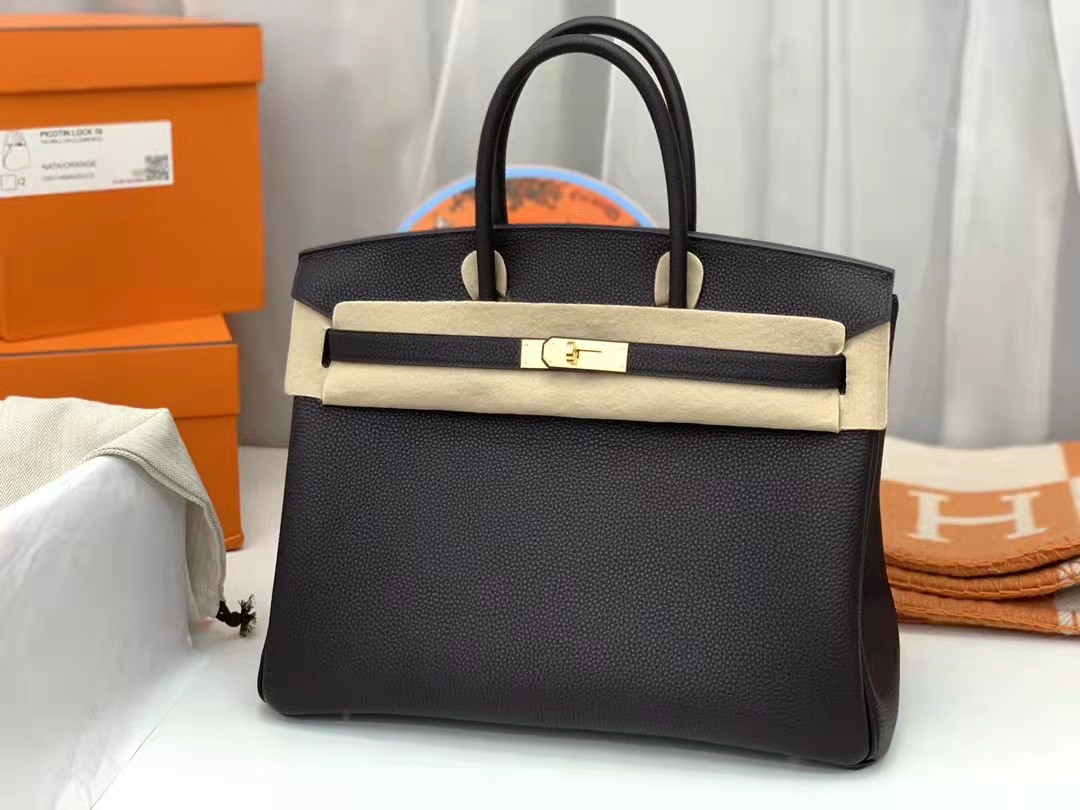 H**me5 Brikin 35cm bag Black