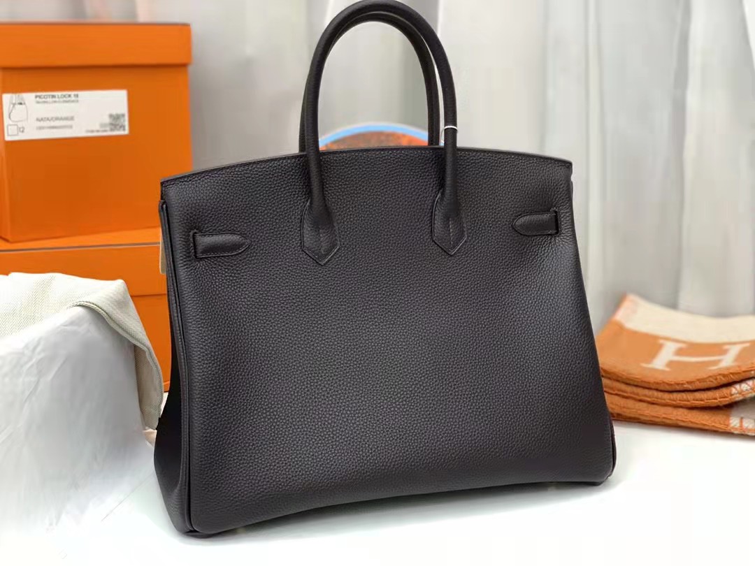 H**me5 Brikin 35cm bag Black