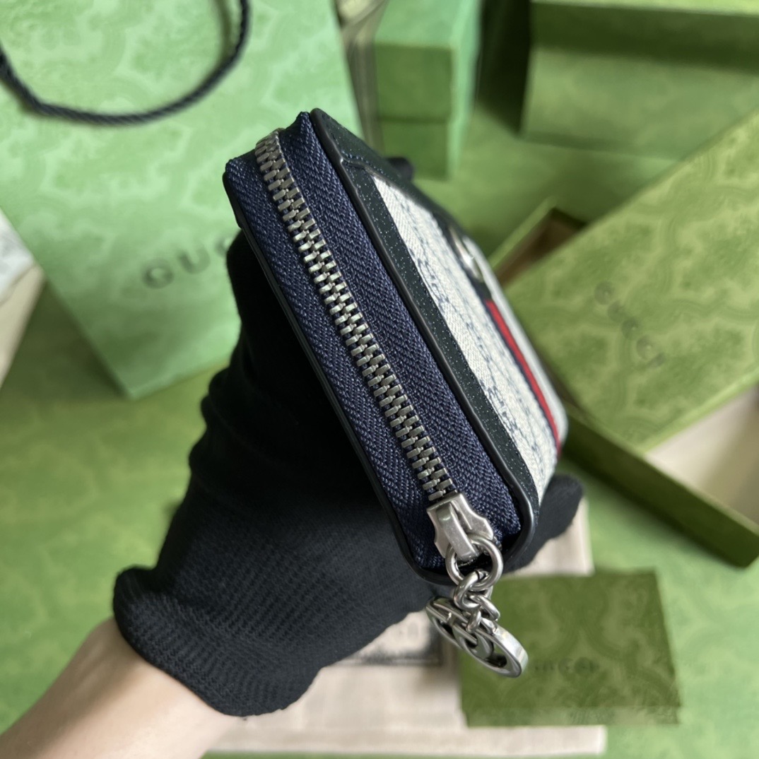 Gvc*1 Ophidia GG zip around wallet