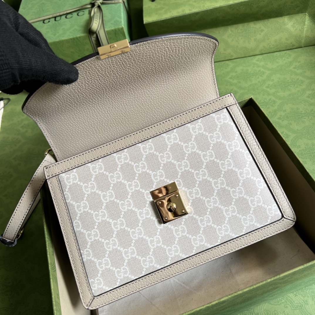 Gvc*1 Ophidia small GG top handle bag 651055