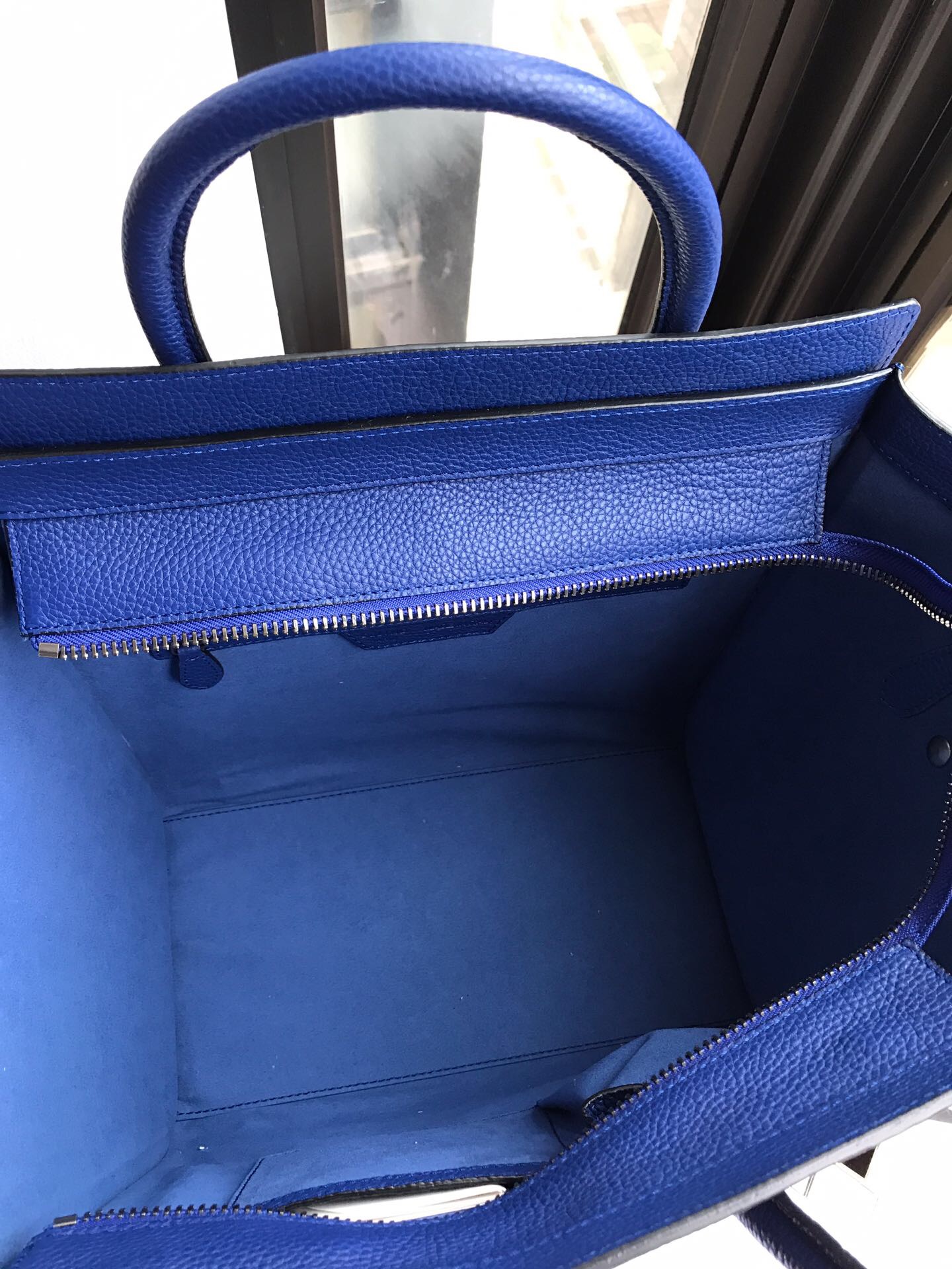 Ce1i*e Micro Luggage Calfskin Handbag
