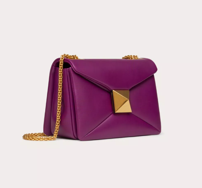Va1e*ntin0 one stud nappa bag