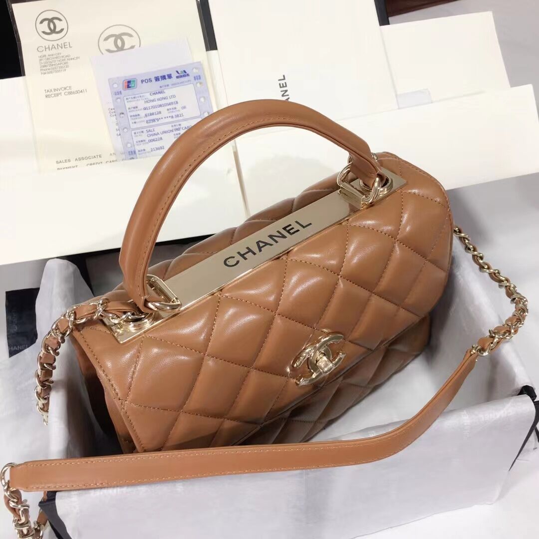 Ch**el Trendy CC Handbag 25CM 01