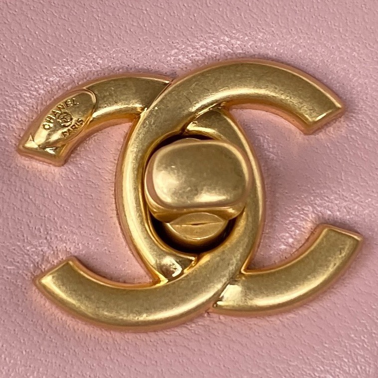 Ch**el Flap Bag Pink AS3456