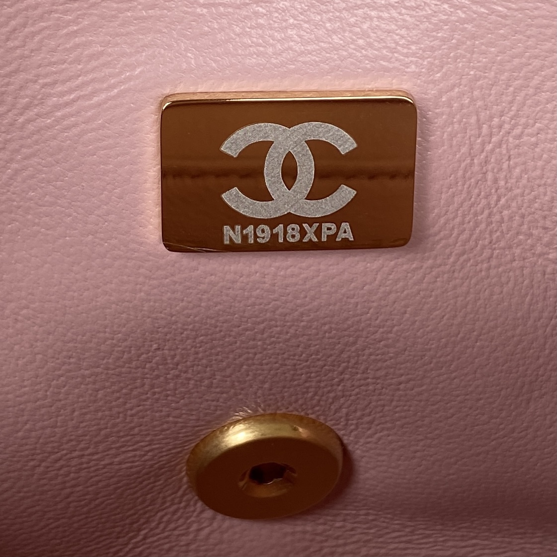 Ch**el Flap Bag Pink AS3456