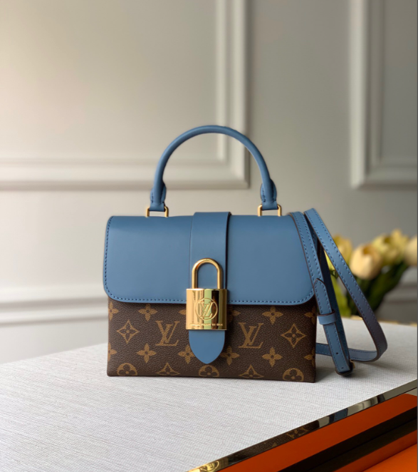 L0vis Vvtt0n Locky BB Handbag in Blue