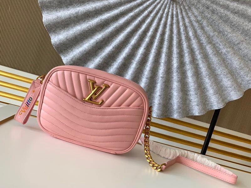 L0vis Vvtt0n New Wave Camera Bag Pink