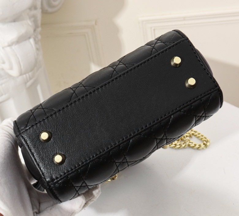 D10r Lady Bag Lambskin 17cm