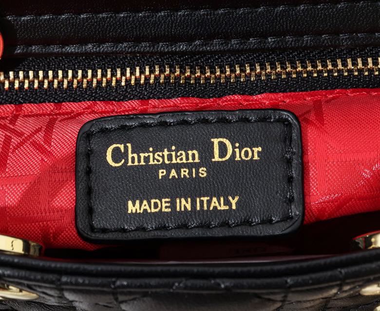 D10r Lady Bag Lambskin 17cm