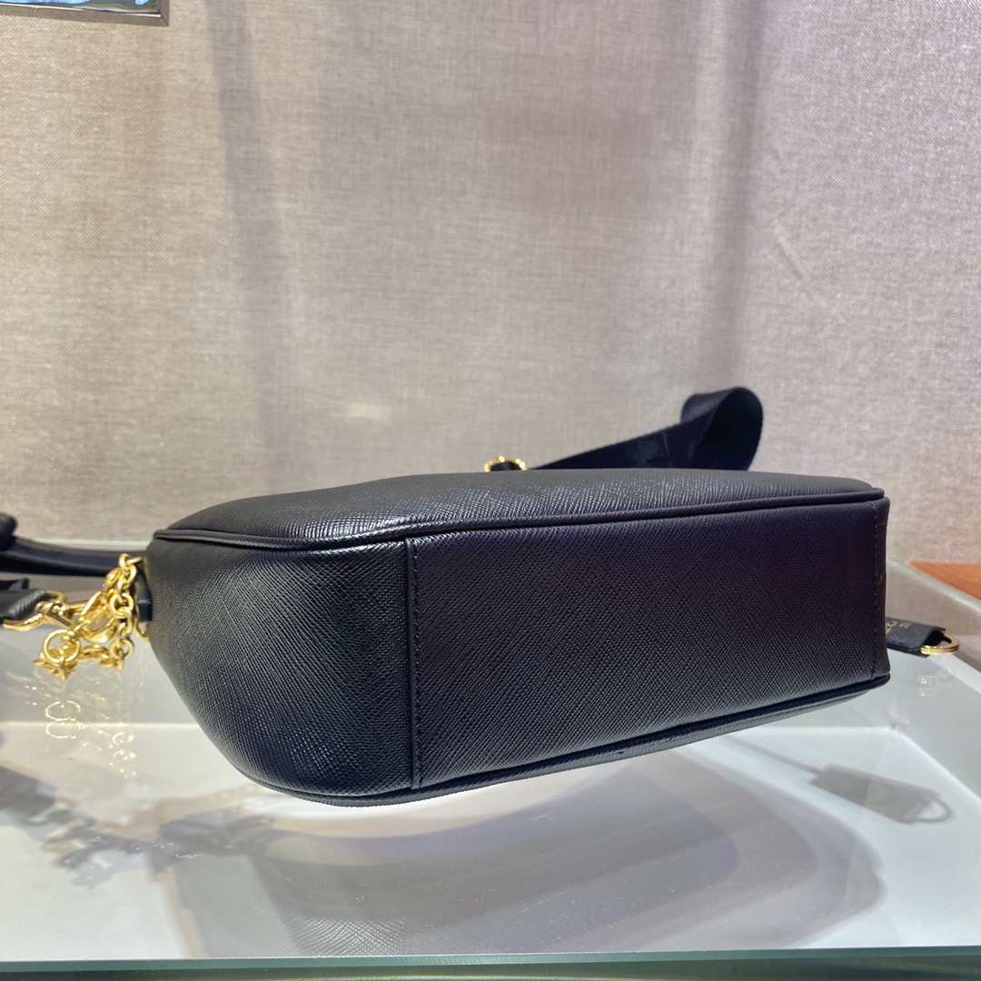 Pra*a Re-dition Saffiano Leather Bag 1BH204