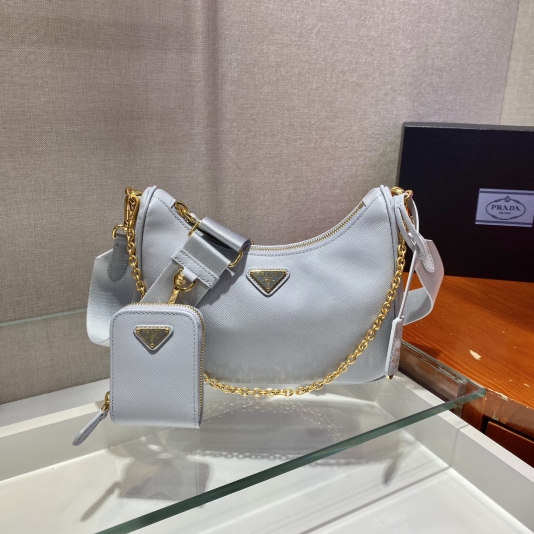 Pra*a Re-Edition 2005 Saffiano Leather Bag 1BH204