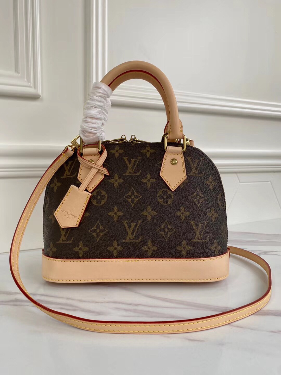L0vis Vvtt0n Small Shell Bag Monogram M53152