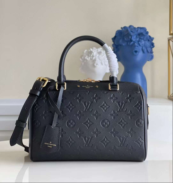L0vis Vvtt0n SPEEDY Bag with Black 30cm