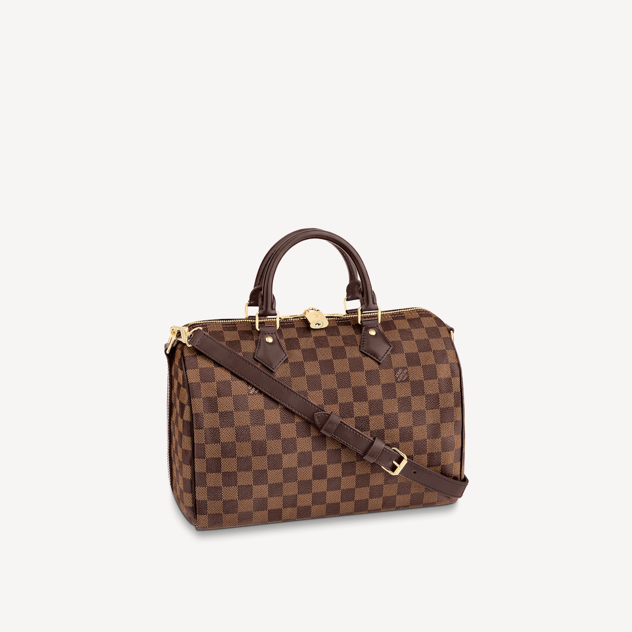 L0vis Vvtt0n Damier Azur Speedy 30cm With Shoulder Strap Bag N41183