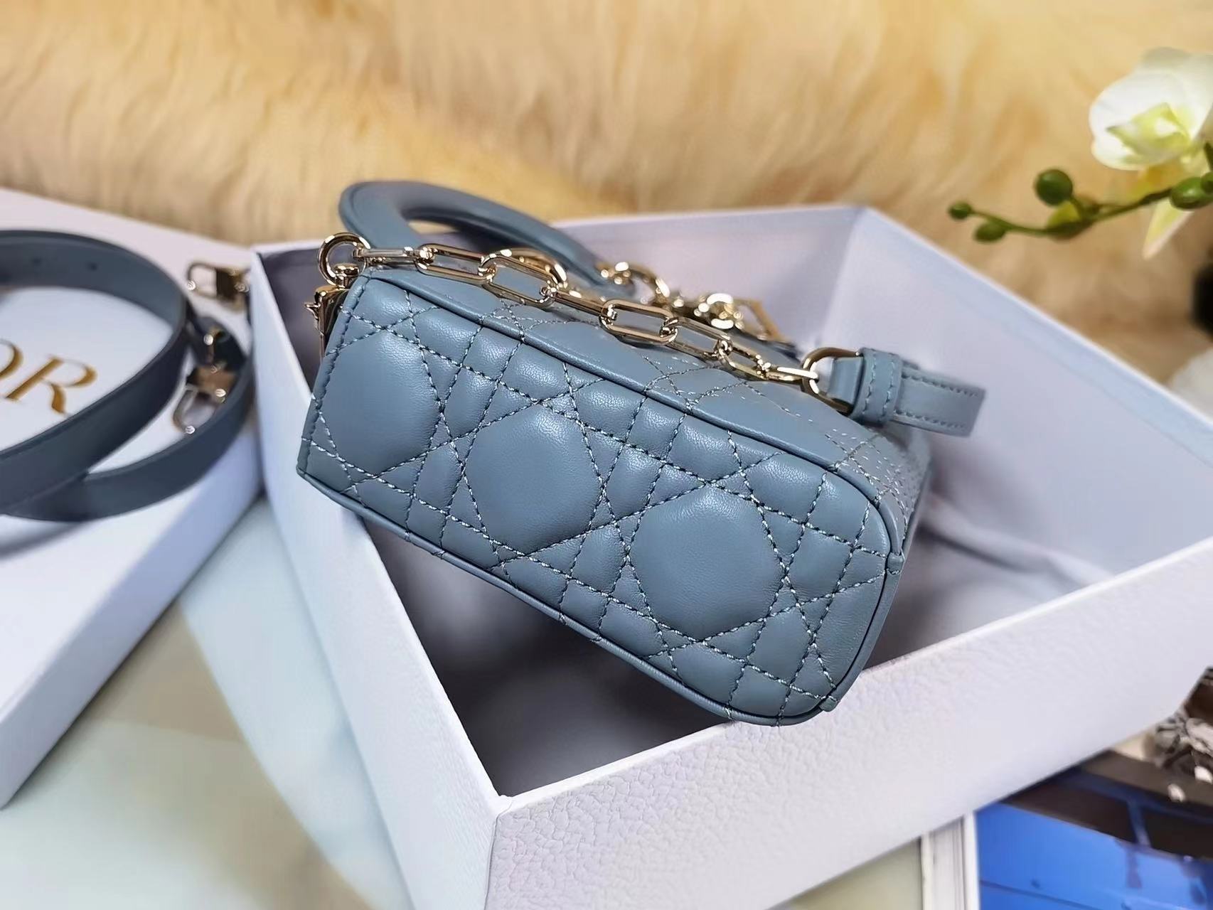D10r Lady D-Joy Bag Blue 26cm