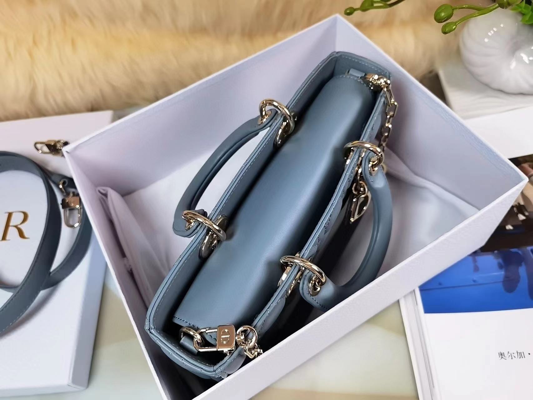 D10r Lady D-Joy Bag Blue 26cm