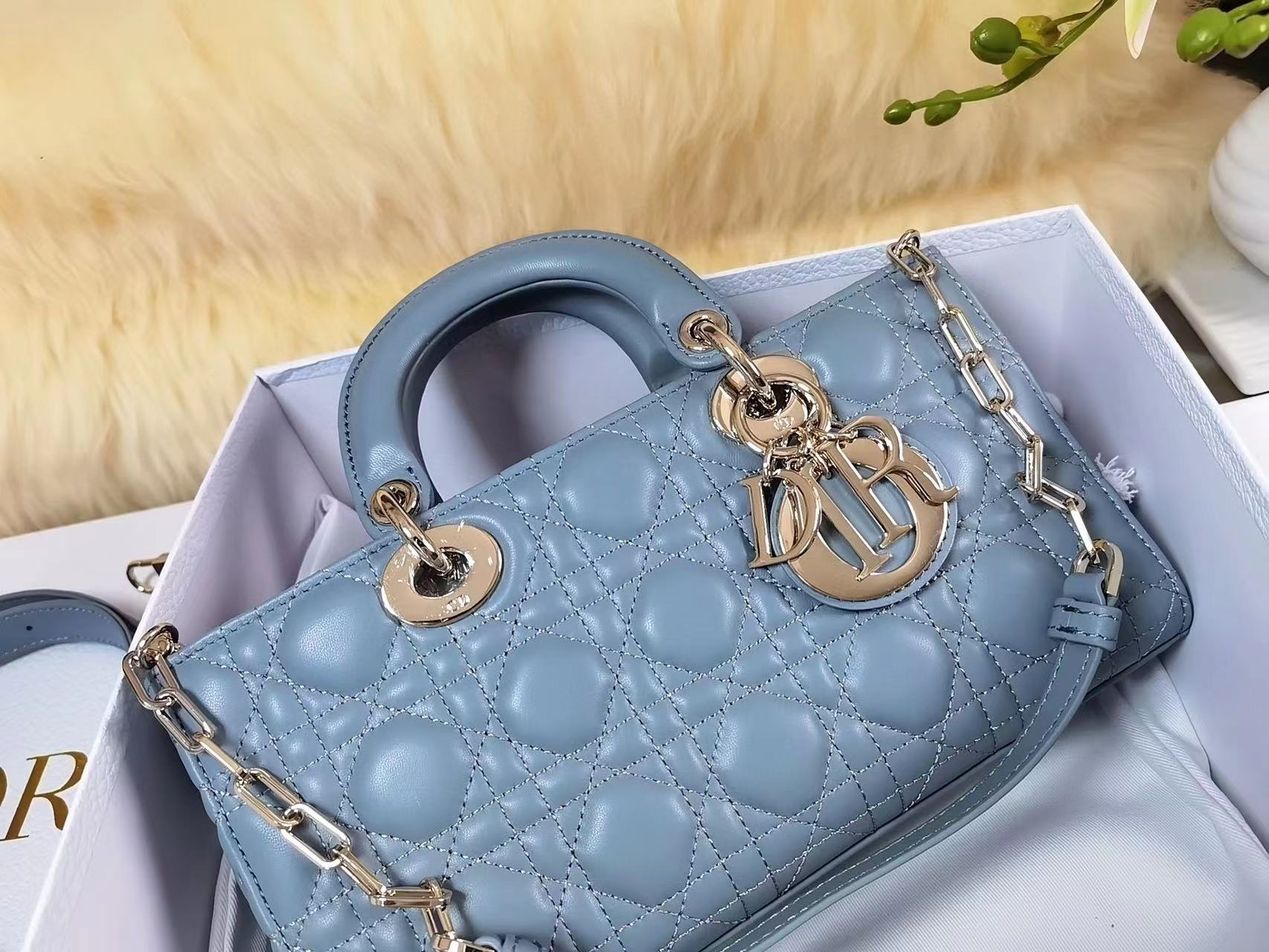 D10r Lady D-Joy Bag Blue 26cm
