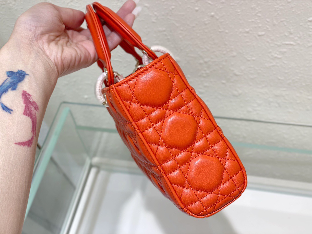 D10r Lady D-joy Bag Orange 26cm