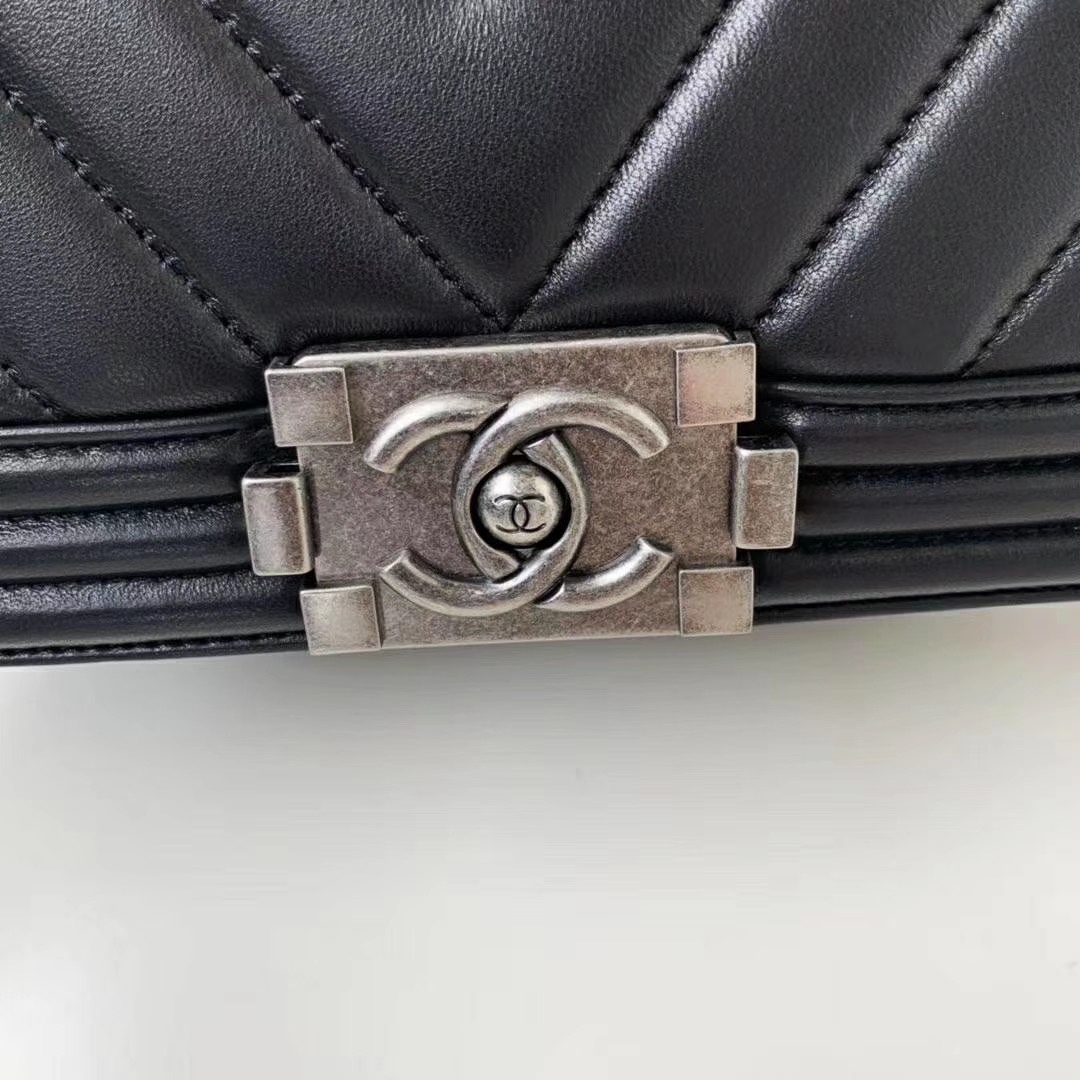 Ch**el Leboy Bag Lambskin 20cm 67085 02