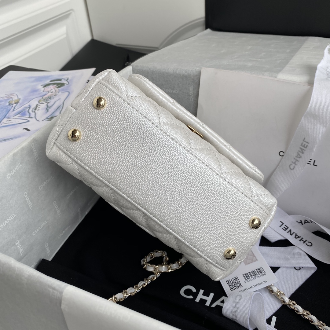 Ch**el Mini Cocohandle Bag AS2215 13CM