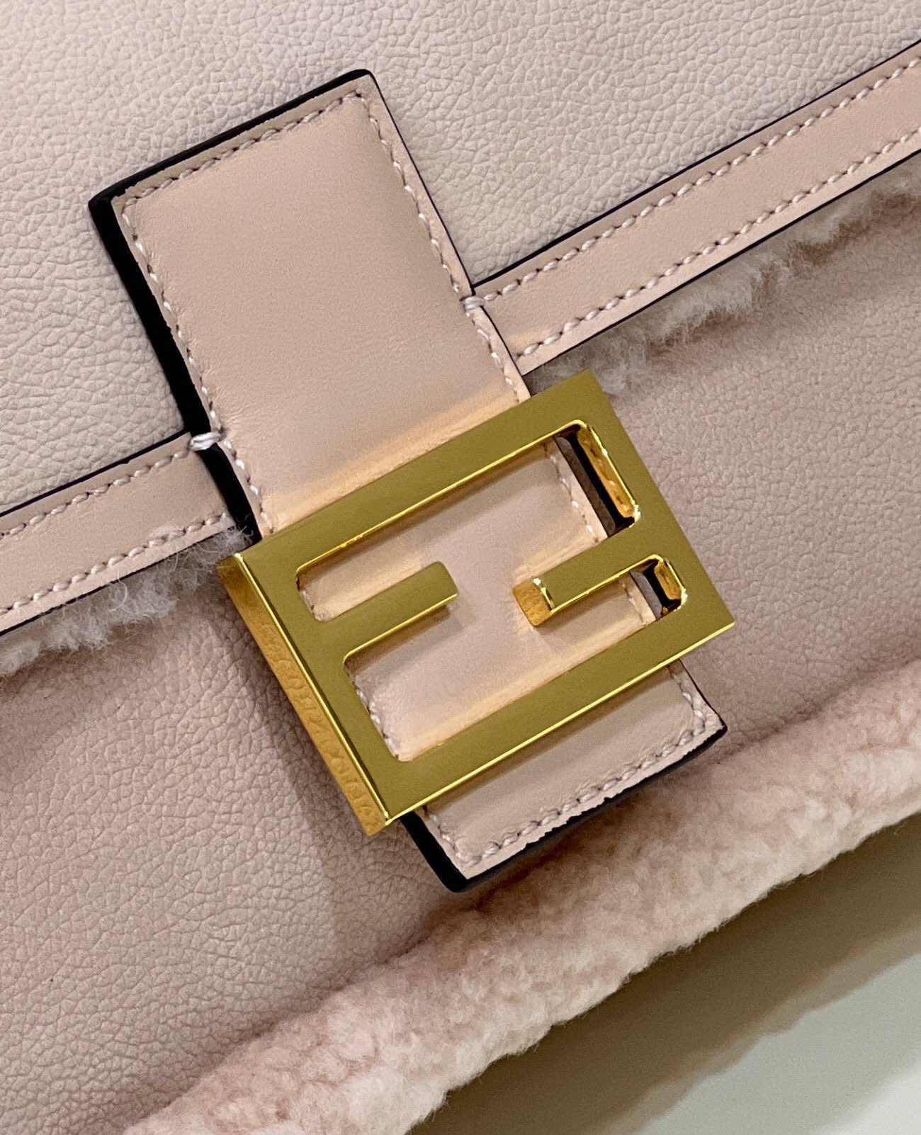 F**di Baguette Pink fabric bag