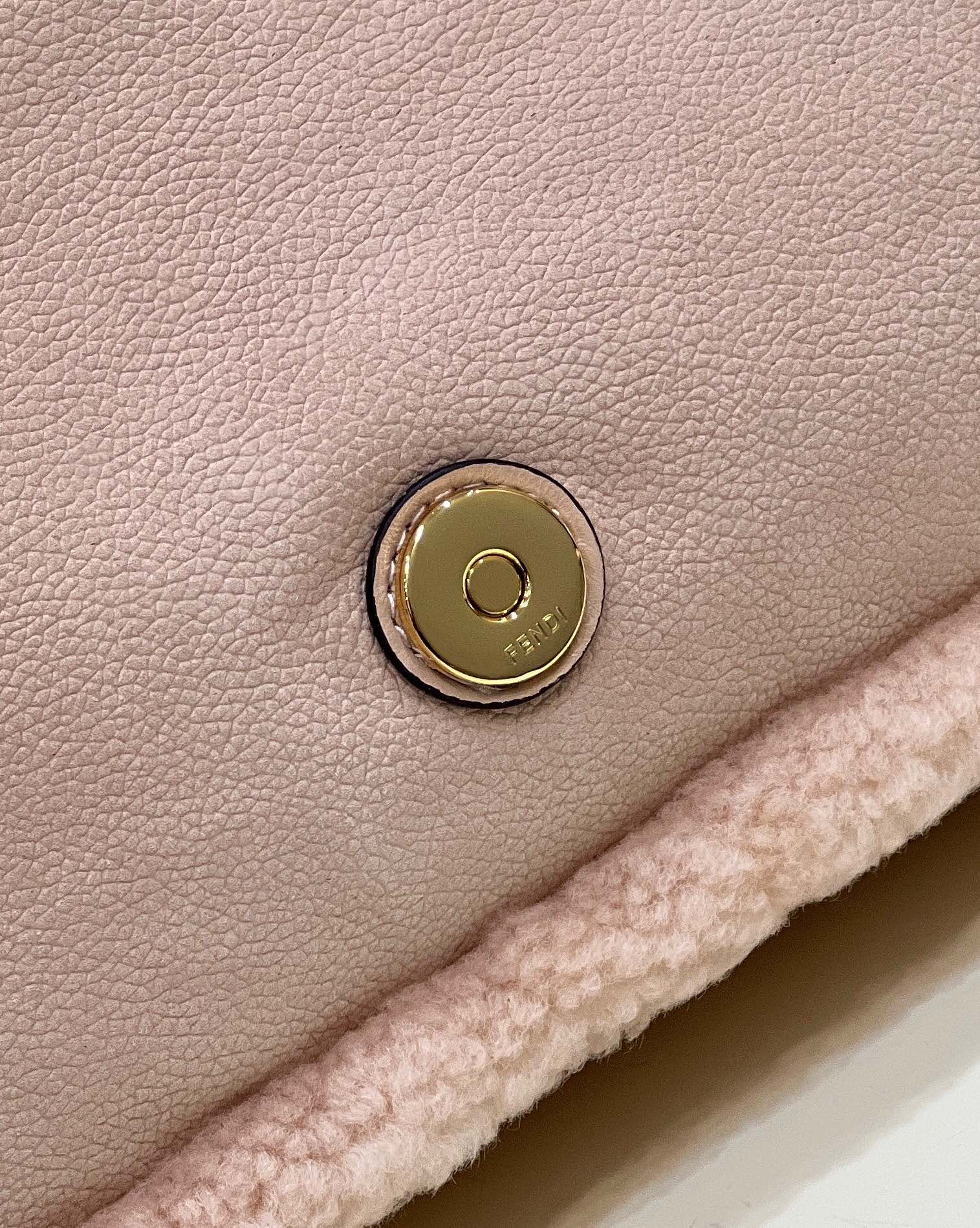 F**di Baguette Pink fabric bag