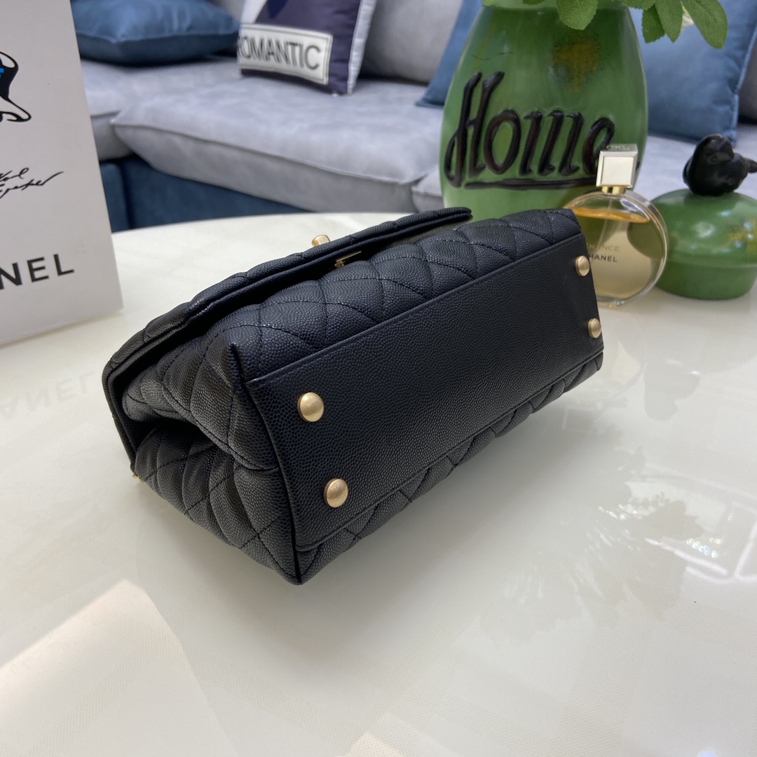 Ch**el Coco Handle Bag 92990 24CM