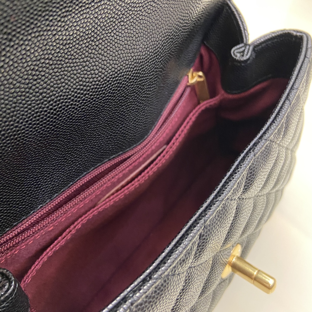 Ch**el Coco Handle Bag 92990 24CM