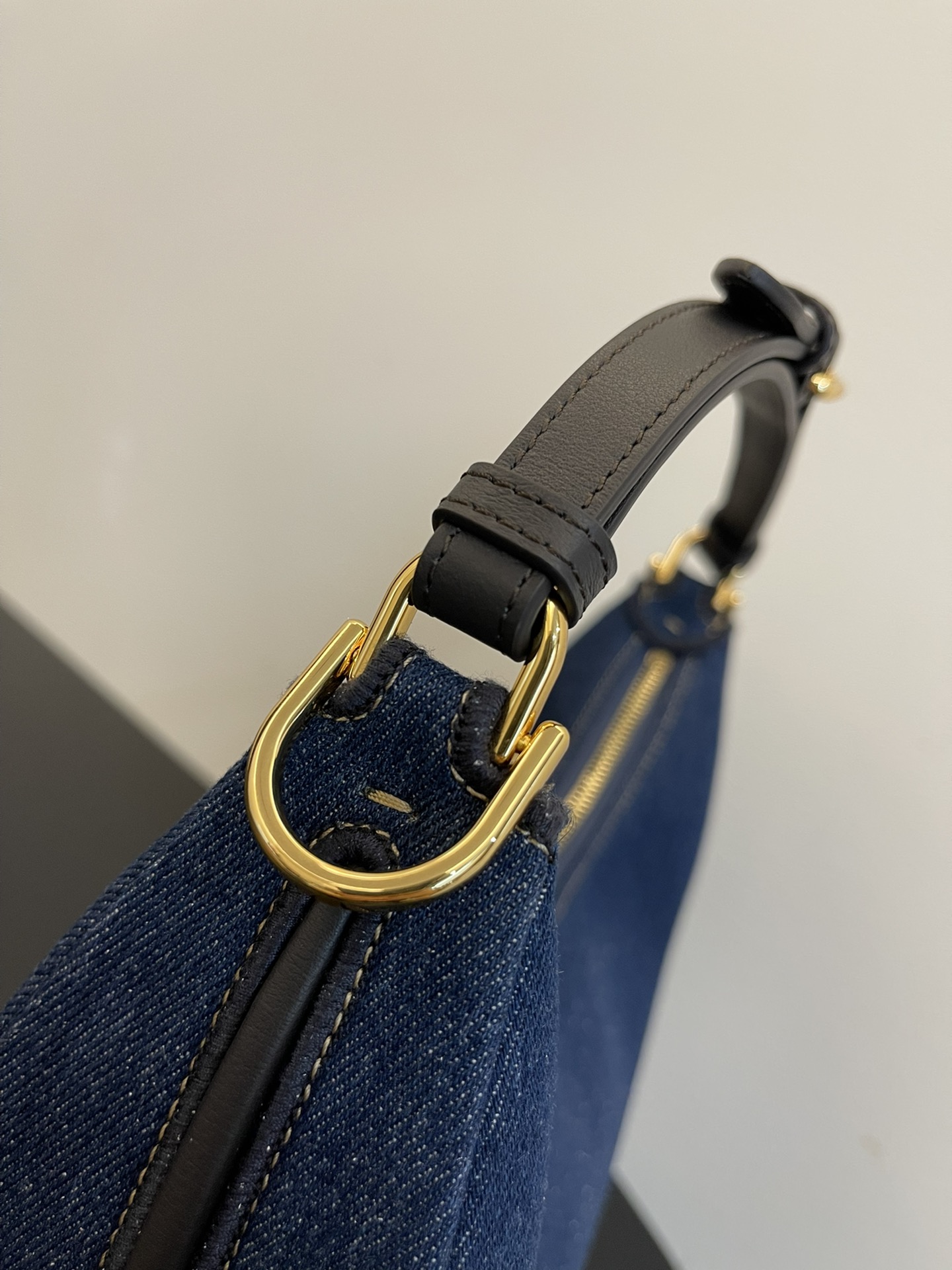 F**di Praphy Bag 29cm Denim Blue