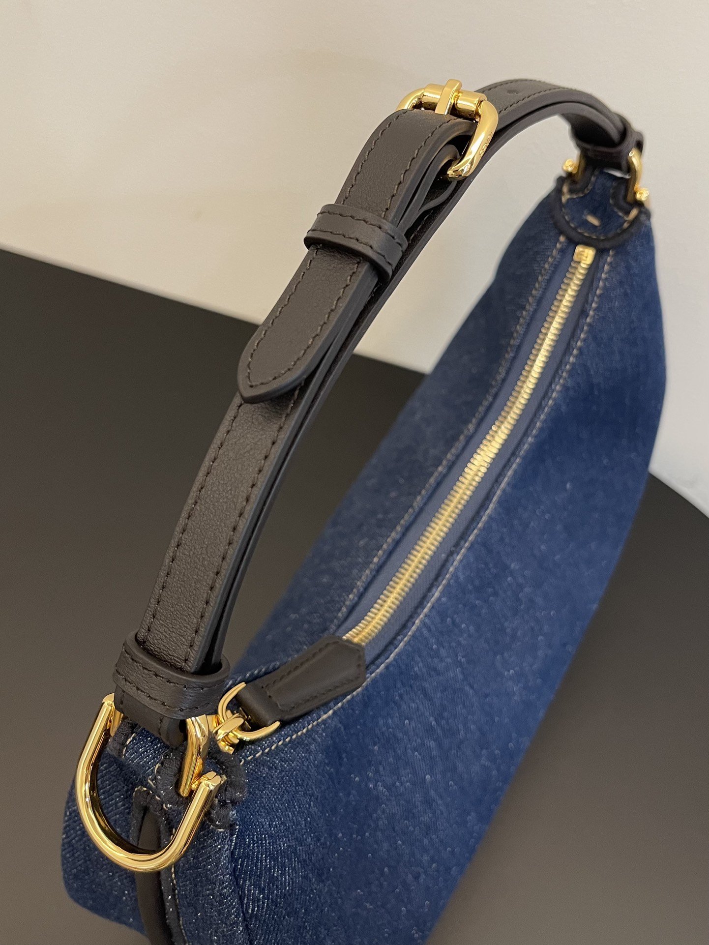 F**di Praphy Bag 29cm Denim Blue