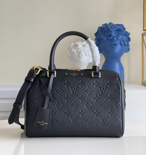 LV Speedy Bandoulière 25 Monogram Empreinte Leather 004