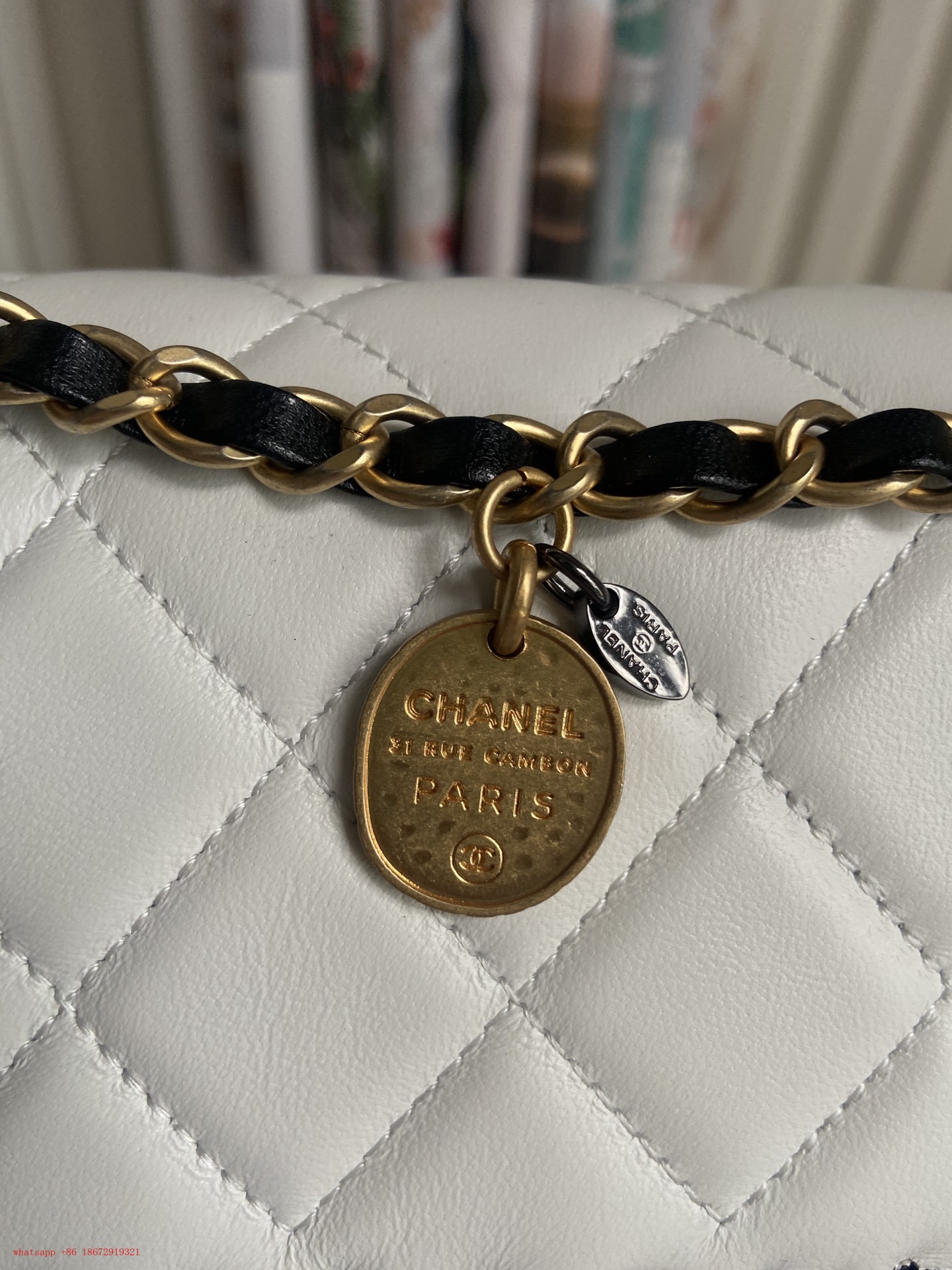 Ch**el Flap Bag AS2496 22cm