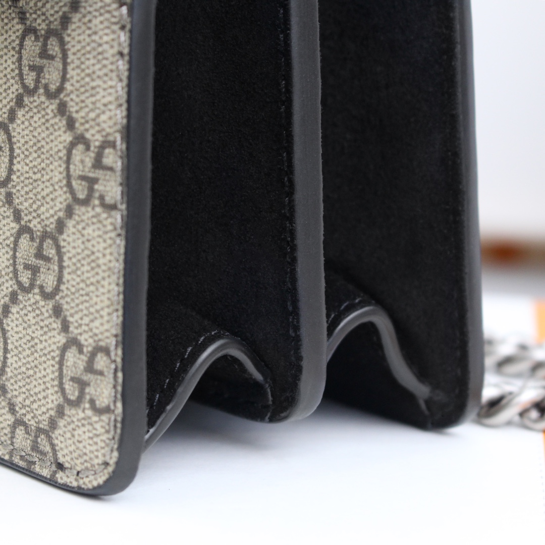 Gvc*1 Dionysus Blooms Bag In Khaki with Black 400249
