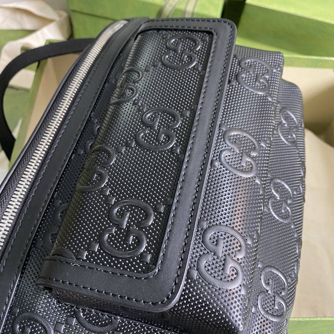 Gvc*1 GG Embossed Belt Bag Black