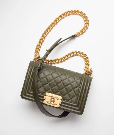 Ch**el Boy Bag 20CM Green