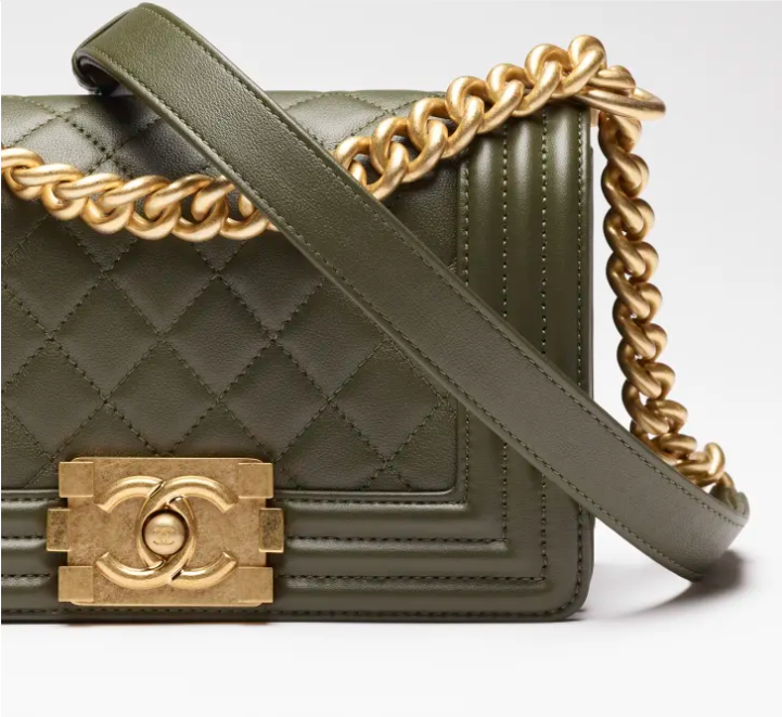 Ch**el Boy Bag 20CM Green