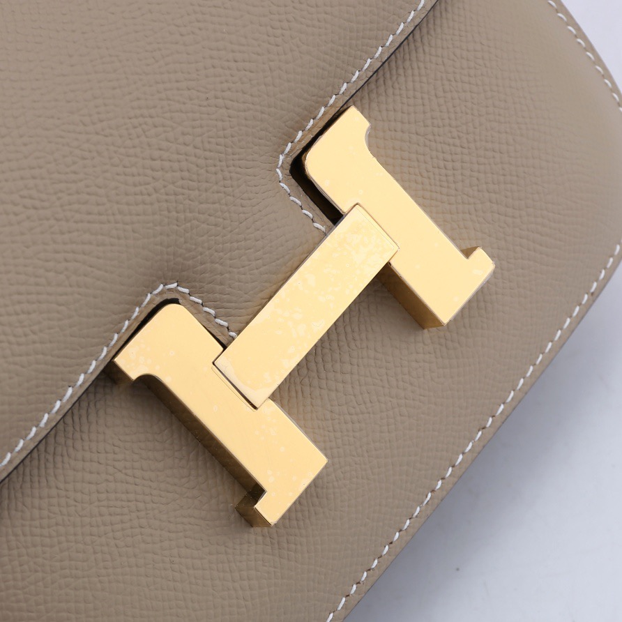 H**me5 Constance Bag Gold Grey 19CM
