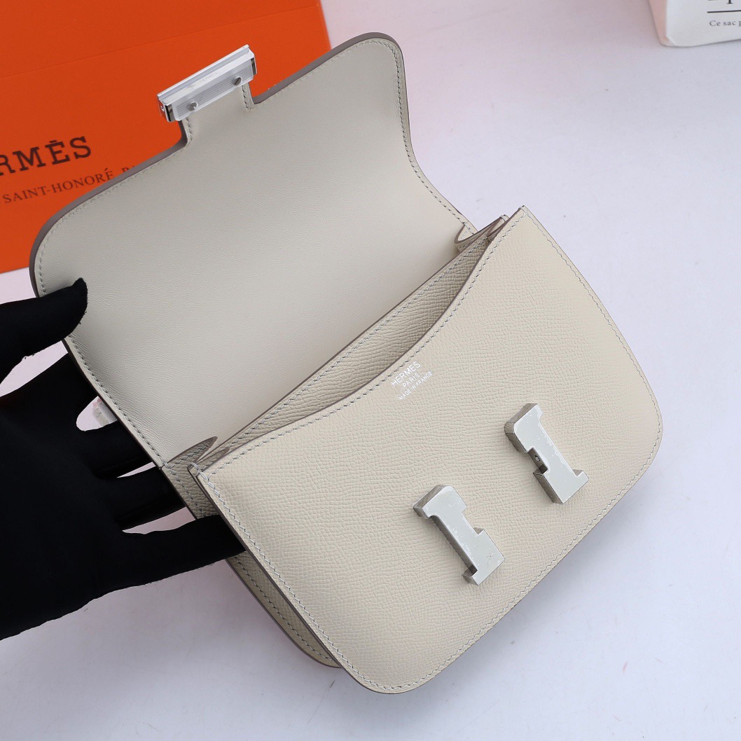 H**me5 Constance Bag Gold White 19CM