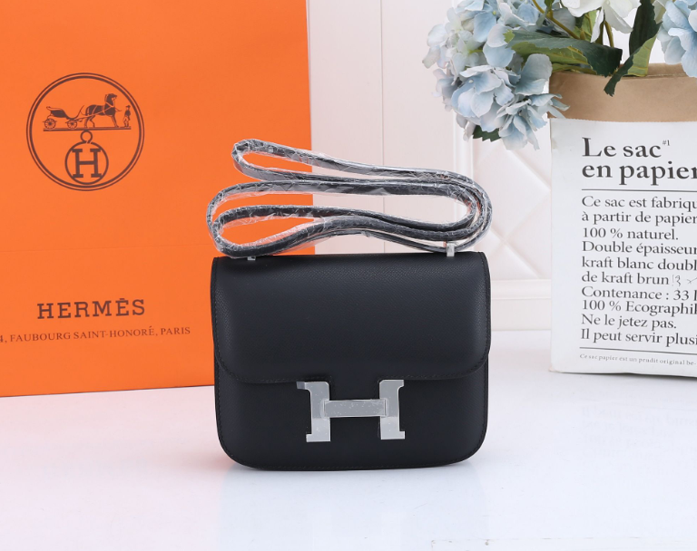 H**me5 Constance Bag Sliver Black 19CM