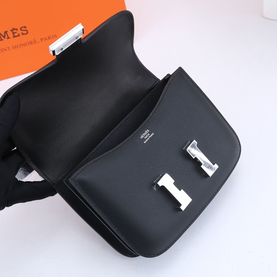 H**me5 Constance Bag Sliver Black 19CM
