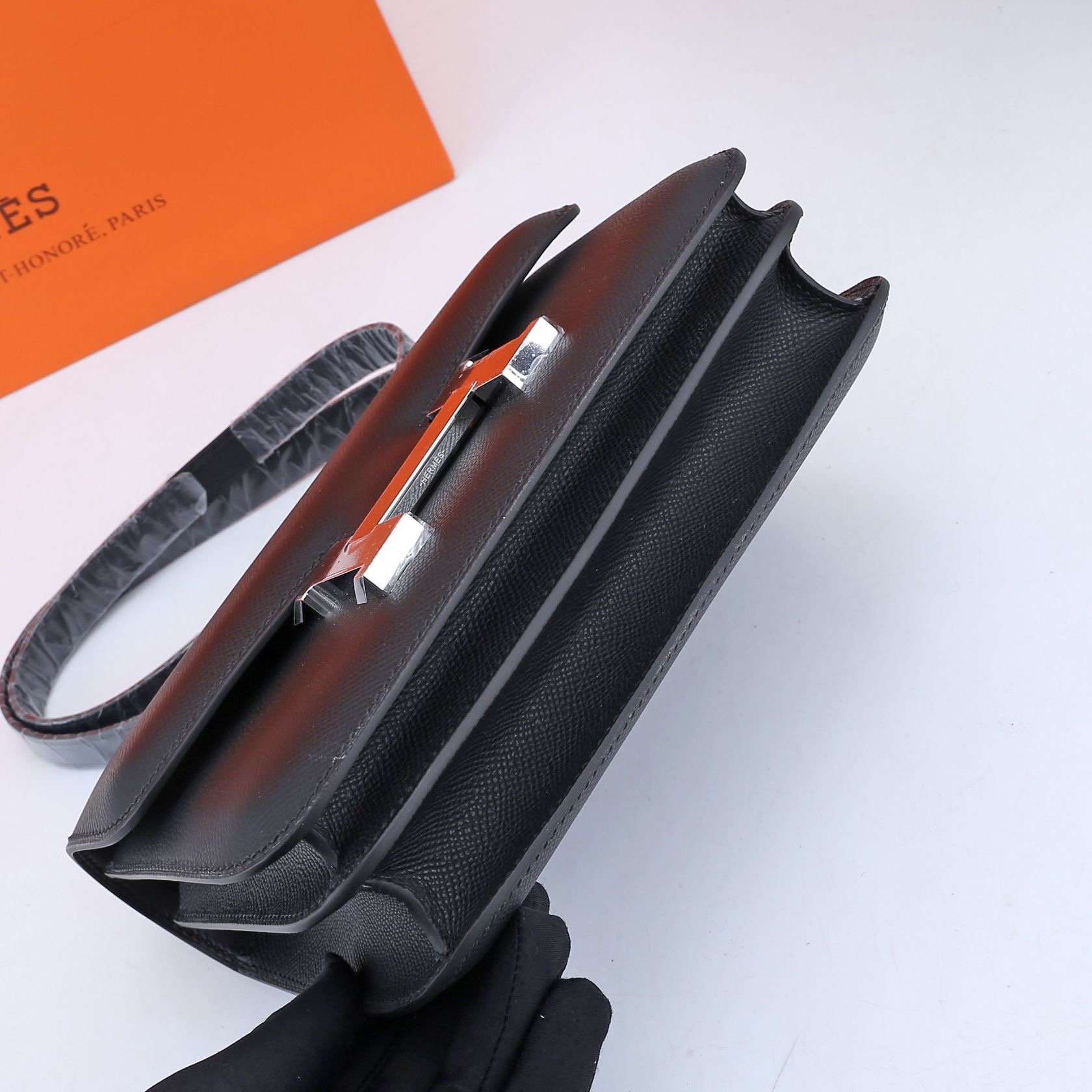 H**me5 Constance Bag Sliver Black 23CM