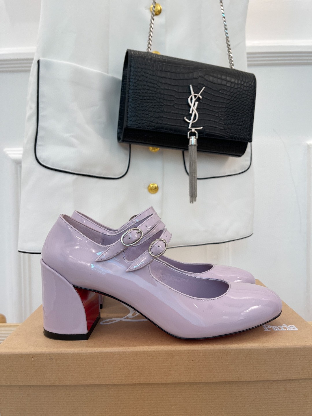 Chr1st1an Louboutin Heels Purple 