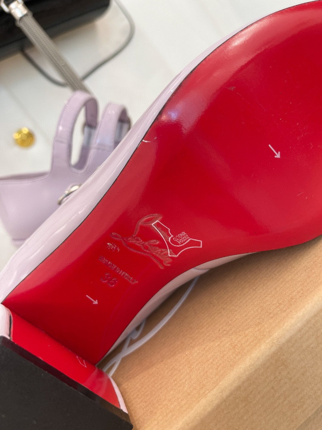 Chr1st1an Louboutin Heels Purple
