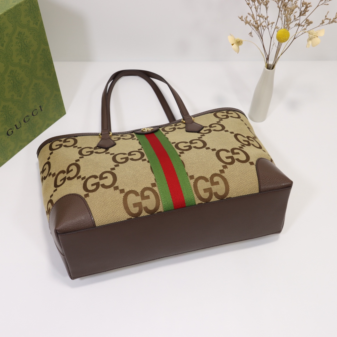 Gvc*1 Ophidia jumbo GG medium tote bag 631685