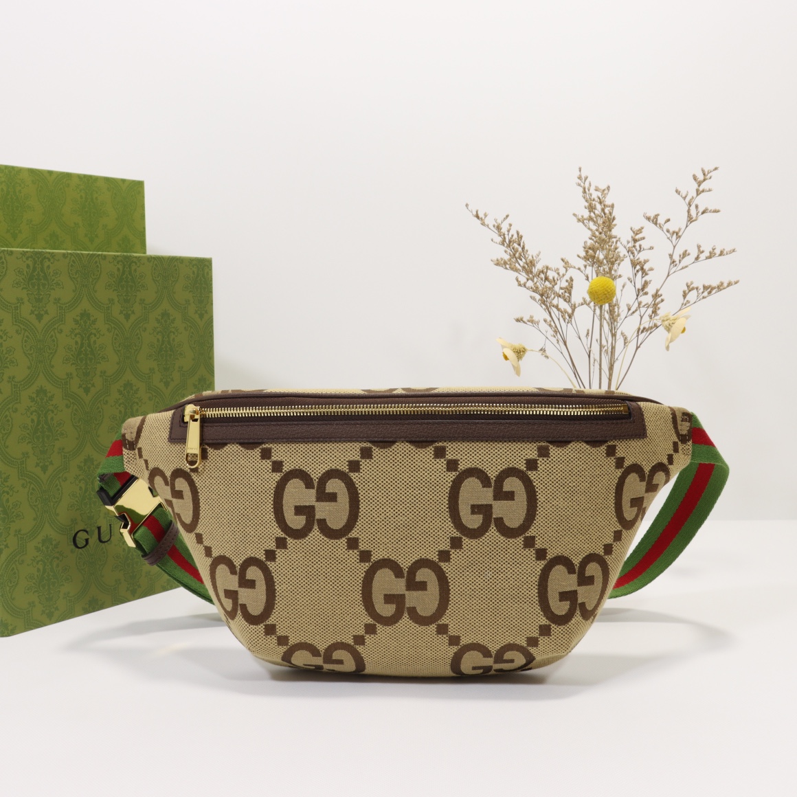 Gvc*1 Belt bag with S*per Double G motif